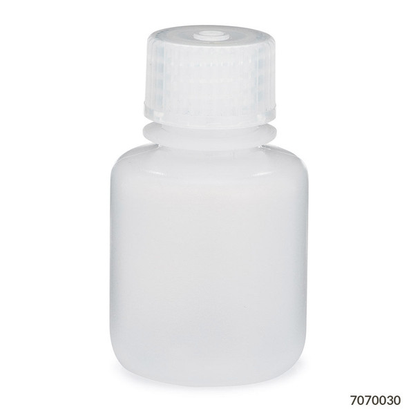 Globe Bottles, Diamond RealSeal, Narrow Mouth Boston Round, Ldpe with PP Closure, 30mL, 12/Pack