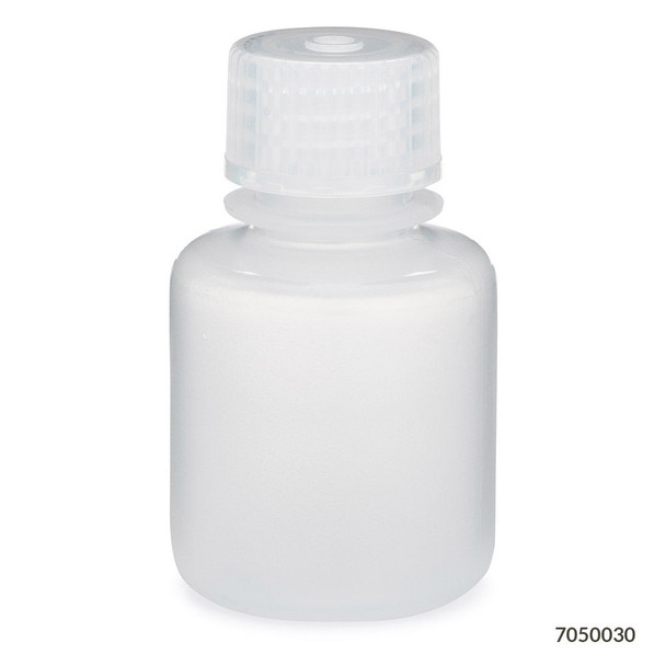 Globe Bottles, Diamond RealSeal, Narrow Mouth Boston Round, PP with PP Closure, 30mL, 12/Pack