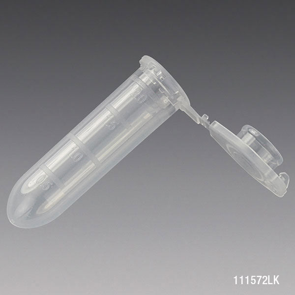 Globe Microcentrifuge Tube – Attached Locking Snap Cap, Atp and Human Dna Free, For Laboratory Testing, 2.0mL