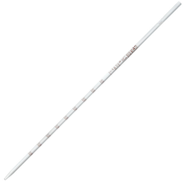 Globe 0.1mL Serological Pipette – Globe Glass, Reusable, 0.01 Graduations, White Band, 6 per box