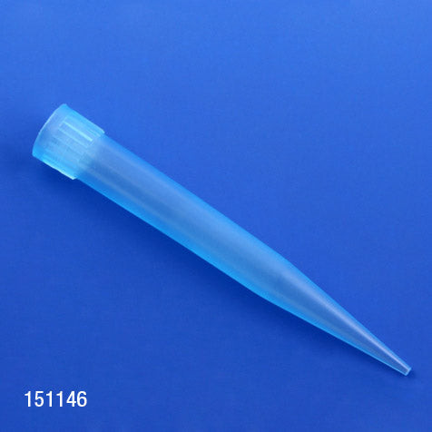 Globe Pipette Tip – 100, 1000uL, Universal, Blue, 1000/bg, 100 - 1000ul, For Laboratory Testing
