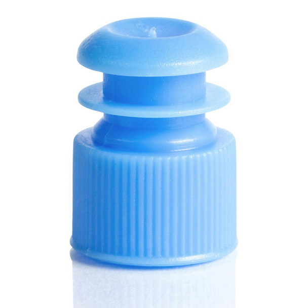 Globe Cap, Flange Plug, 13mm, Blue – 1000/bg, For Laboratory Testing and Sample Preparation