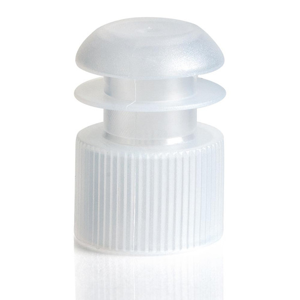 Globe Cap, Flange Plug, 16mm, Clear – 1000/bg, For Laboratory Testing and Sample Preparation