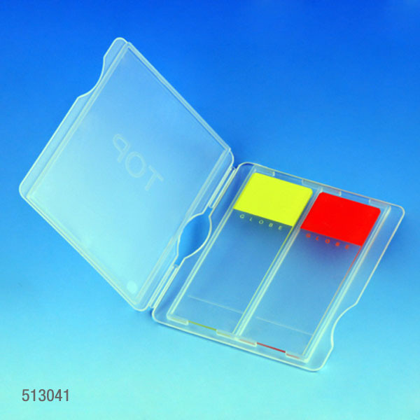 Globe Slide Mailer – Polypropylene, for 2 Slides, Blue, For 2 Slides, For Laboratory Testing