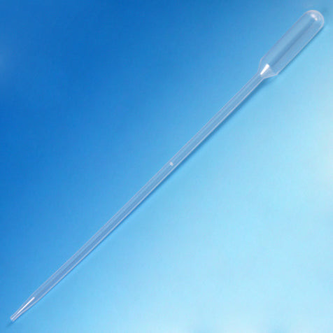 Globe Transfer Pipet – 6.0mL, Extra Long, 225mm , Bulb Draw, 2.3mL, 9 Inches Long, Extra Long