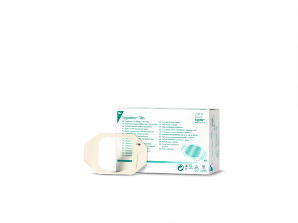 Solventum 3m Tegaderm Transparent Film Dressing Frame Style – 10 cm x 12 cm, 4.4 cm x 4.4 cm