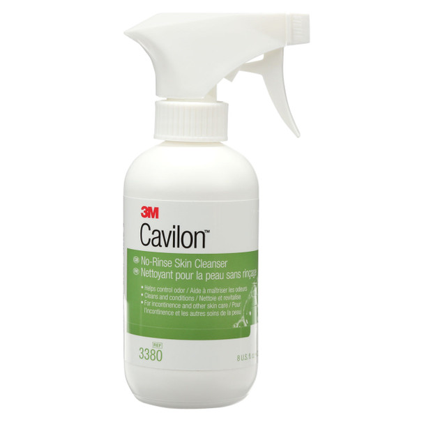 Solventum 3m Cavilon No-Rinse Skin Cleanser – 12 per case, Formulated to Control Odor, For Surface