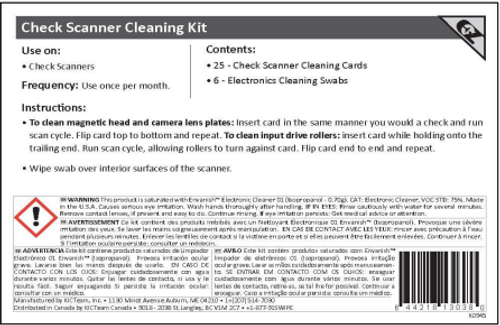 KIC TEAM EZ CHECK SCANNER CLEANING KIT