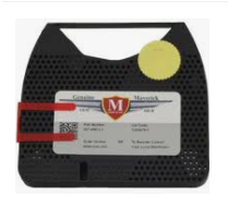 Maverick, Ribbon, Black, MICR, ~250ft or 30,000 characters, For MICR M310/M311/M360/M366/Mx-3/Mx-1 ribbon each