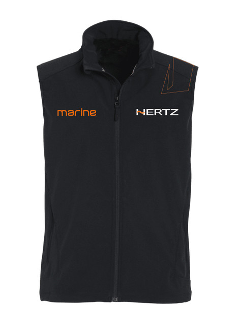 HERTZ SOFTSHELL WINDPROOF SLEEVELESS JACKET 3XL