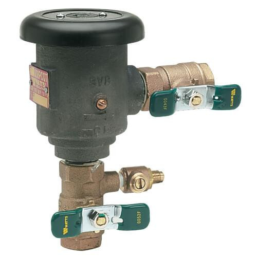 Watts 0792024 Lead Free Anti-Siphon Spill Resistant Backflow Preventer 1/2" (LF008PCQT)