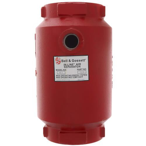 Bell & Gossett 3" Inline Air Separator