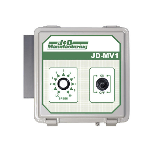 J&D Manufacturing JDMV1 Manual Variable Speed Control With No Cord, 115/230V, 12A