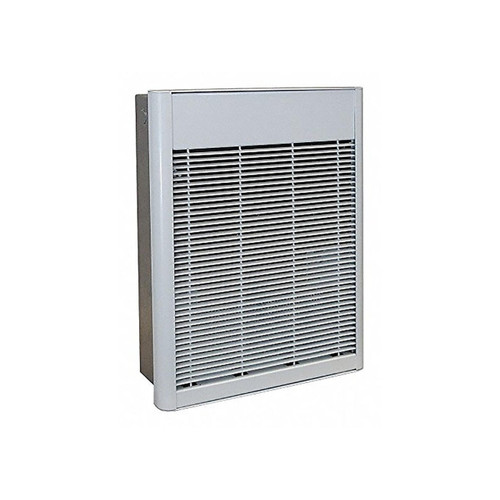 QMark AWH4408FNW Electric Wall Heater, 4,000/2,000W, 208V 1PH 19.2/9.6A, White Color