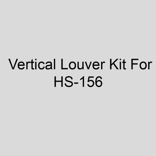 Sterling 11AS-Q6H Vertical Louver Kit For HS-156