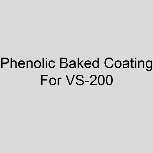 Sterling V2 Factory Applied Phenolic Baked Coating For VS-200