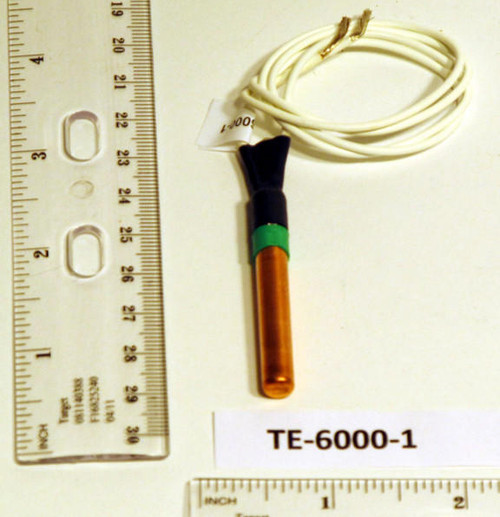 Johnson Controls TE-6000-1 Sensor; 1000 Ohm; Nickel; 1% For Strap On