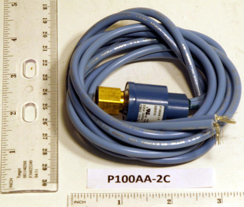 Johnson Controls P100AA-2C Encapsulated Pressure Control 35-60# Opens On Fall; Auto Reset