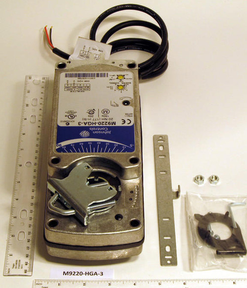 Johnson Controls M9220-HGA-3 24v Damper Actuator 20 NM SR Replaces M9216-HGA-2 When Used With A Damper