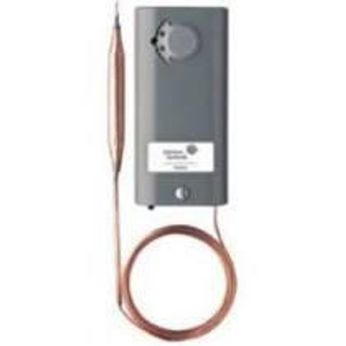Johnson Controls A19ADB-38C Remote Bulb Temp Controller Spst Open High 100-240F Manual Reset 3/8" X 4" W/ 6'