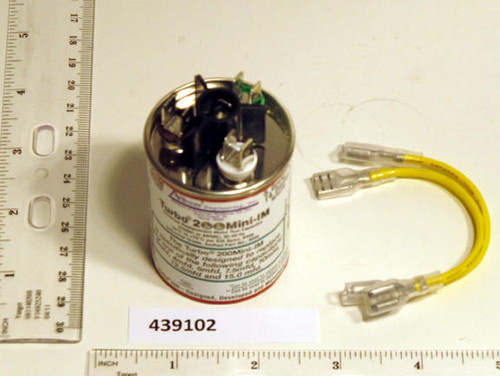 Rheem 439102 Turbo200 Mini Capacitor 2.5-12.5 MFD 370-440v Round