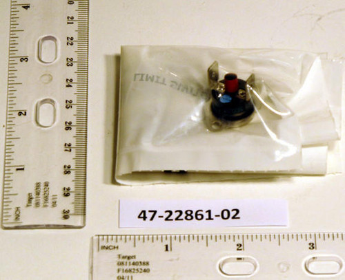 Rheem 47-22861-02 Limit Switch - Manual Reset (Flanged Airstream)