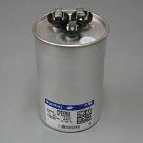 Trane SFCAP40D5440R Capacitor; Dual, 440v, 40/5 Mfd, Round, W/o Resistor Replaces CPT00668
