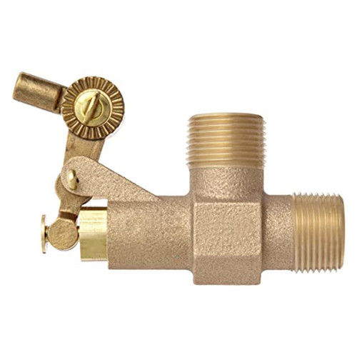 Robert Manufacturing Company Robert Manufacturing R400-3/8 FLOAT VALVE 3/8 MIP INLET&OUTL, Min Order Qty 10