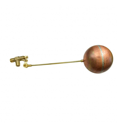 Robert Manufacturing Company Robert Manufacturing R400-3/8-5P-LF FLOAT VALVE 3/8" MIP w/STEM & FLOAT, Min Order Qty 5