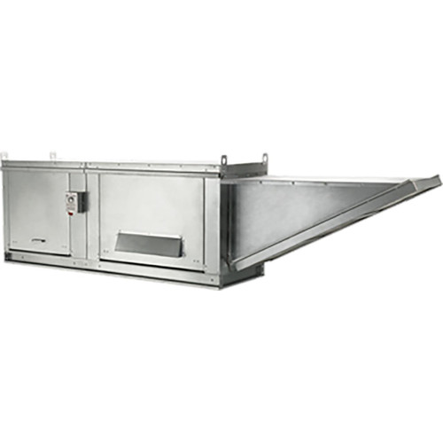 FloAire F1-D.250-15D-2000CFM Direct Fired Make Up Air Unit, 181618 BTUH, 2000 CFM, NG, 208V/3Ph, With VFD and Roofcurb