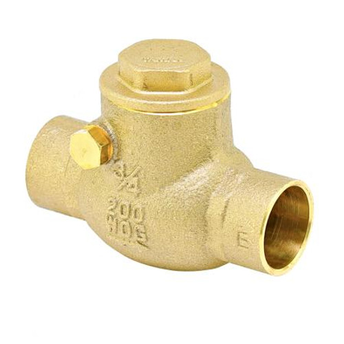 Watts 0123504 Lead Free Brass Swing Check Valve 3/4" LFWCVS