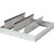 Soler And Palau 611035 35 In x 35 In Automatic Exhaust Damper, Aluminum Blade, Single Panel
