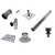 Z-Flex Z-Vent 3 In X 3 Ft Long Vertical Vent Kit For 7-12 Inch Pitch, Single Wall, Cat III, Stainless