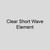 Re-Verber-Ray EL-SC-B24 24 Inch Long Clear Short Wave Element, 208V, 1600W