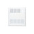 Smiths Environmental KSWK2010 Recessed Wall Kit For KS2010