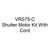 J&D Manufacturing VRS75-C Shutter Motor Kit For 75 Inch Shutters With 10 Foot Cord