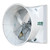 J&D Manufacturing VMSA72A5C33 72 Inch Exhaust Fan With Cone, Aluminum Shutter, 44,734 CFM, Belt Drive, 230/460V/3Ph
