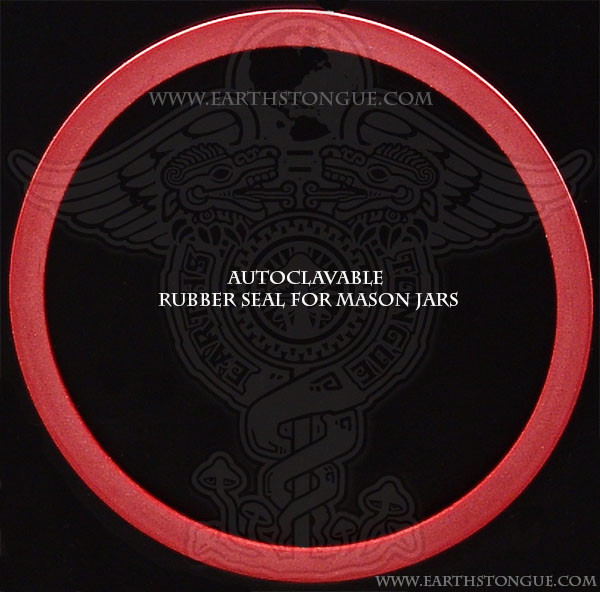 Earth's Tongue ™️ Autoclavable Rubber Seal For REGULAR MOUTH Plastic Lids