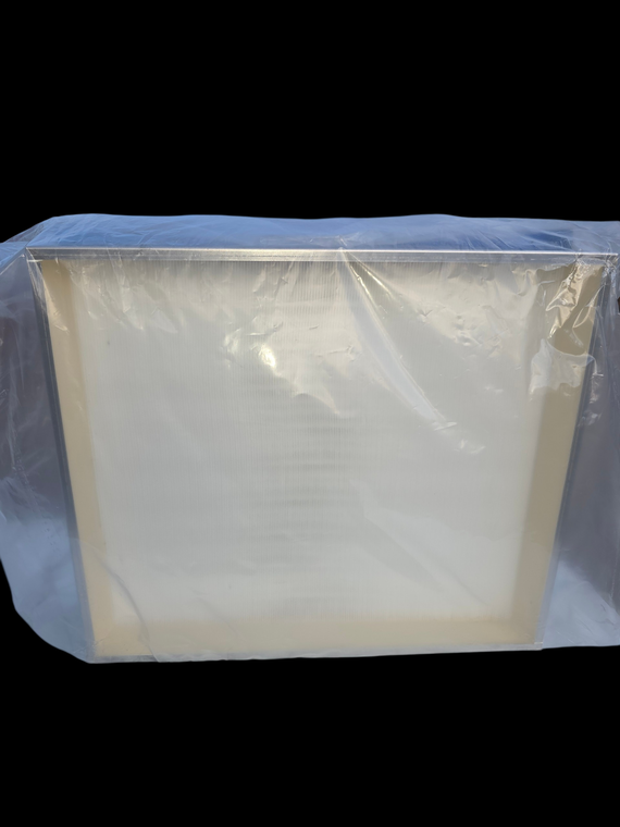 Flanders Aluminum 25.25 x 21.75 x 6.375 Gell Gasket HEPA FILTER