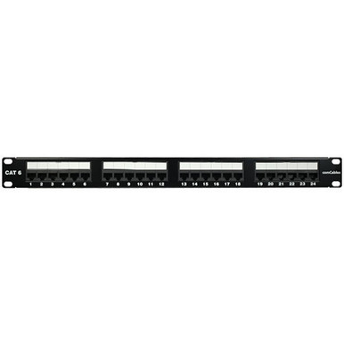 ComCables PP-C6-24P(48P) Cat6 Performance Patch Panel
