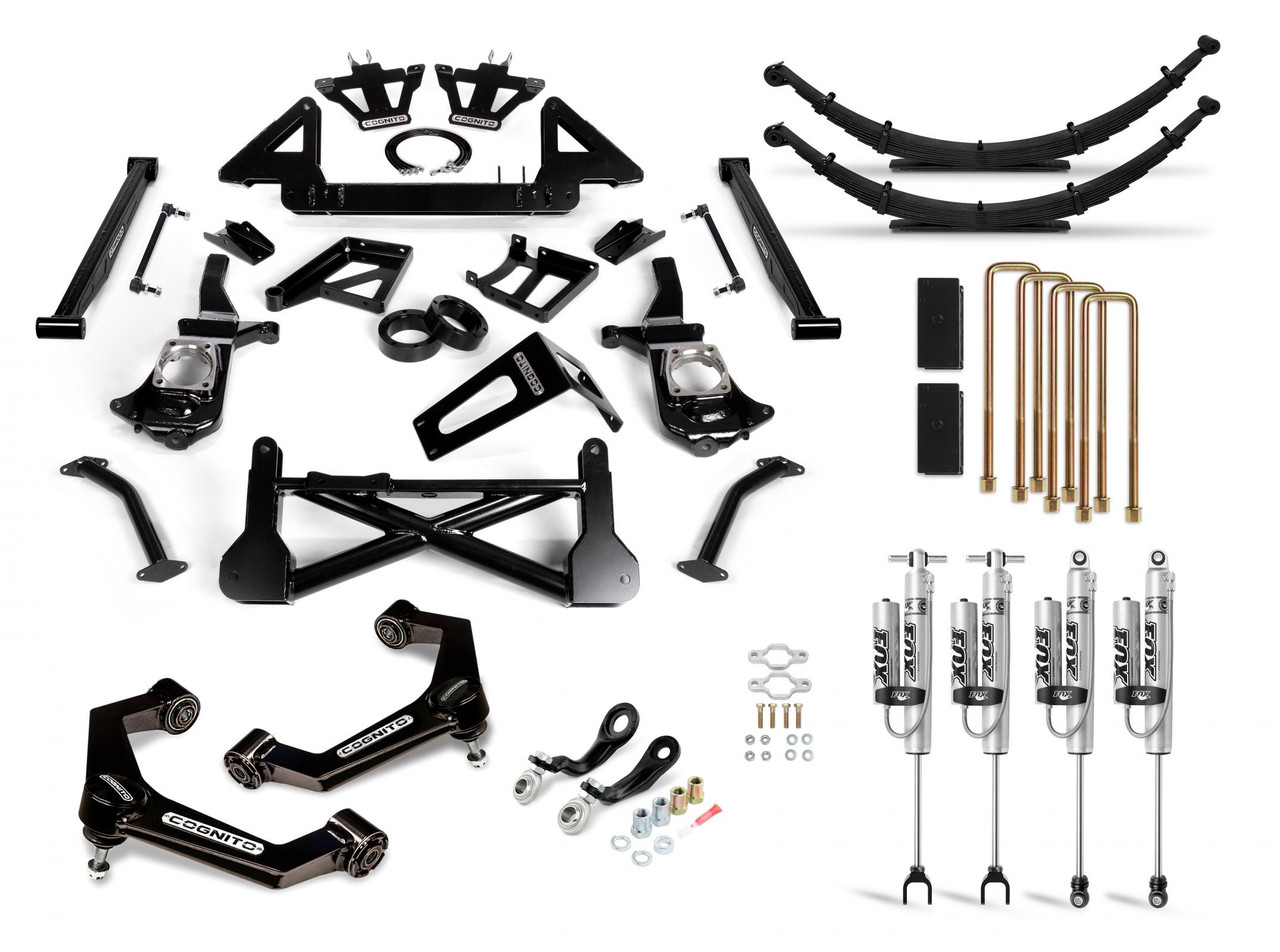 Cognito 10-Inch Performance Lift Kit with Fox PSRR 2.0 Shocks For