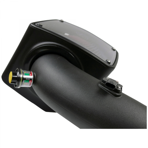 Cold Air Intake For 07-10 Chevrolet Silverado GMC Sierra V8-6.6L LMM Duramax Cotton Cleanable Red S&B