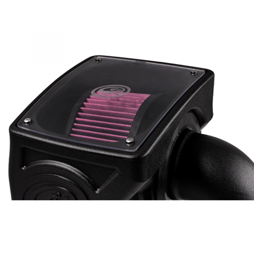 Cold Air Intake For 16-21 Chevrolet Colorado GMC Canyon 2.8L Duramax Cotton Cleanable Red S&B