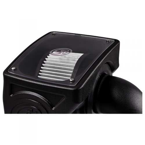 Cold Air Intake For 16-21 Chevrolet Colorado GMC Canyon 2.8L Duramax Dry Dry Extendable White S&B