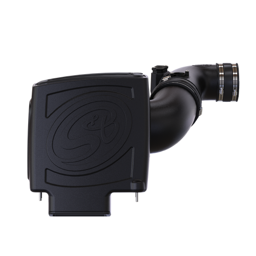 Cold Air Intake For 11-16 Chevrolet Silverado GMC Sierra V8-6.6L LML Duramax Cotton Cleanable Red S&B