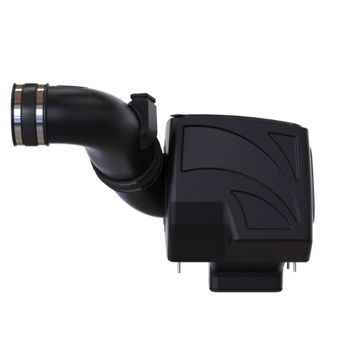 Cold Air Intake For 11-16 Chevrolet Silverado GMC Sierra V8-6.6L LML Duramax Cotton Cleanable Red S&B