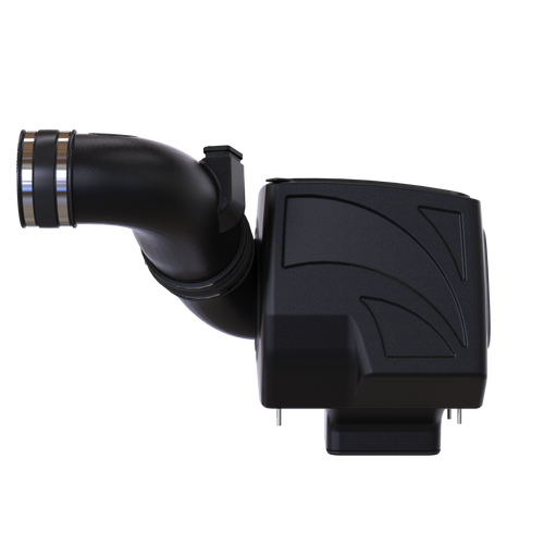 Cold Air Intake For 11-16 Chevrolet Silverado GMC Sierra V8-6.6L LML Duramax Dry Extendable White S&B