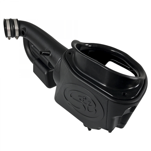 Cold Air Intake For 12-18 Jeep Wrangler JK V6-3.6L Oiled Cotton Cleanable Red S&B