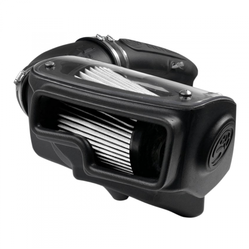 Cold Air Intake For 97-06 Jeep Wrangler TJ L6-4.0L Dry Dry Extendable White S&B