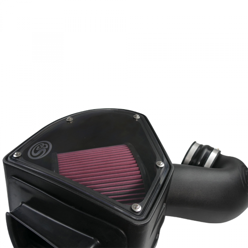 Cold Air Intake For 94-02 Dodge Ram 2500 3500 5.9L Cummins Cotton Cleanable Red S&B